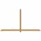 Ekena Millwork Eugene Smooth Timber Gable Bracket, Western Red Cedar, 96"W x 52"H x 3 1/2"D x 3 1/2"F, 13/12 Pitch GBW096X52X0404EUG00SWR - alternate 1
